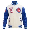 NBA Detroit Pistons Retro Classic Men's Rib Wool Varsity Jacket