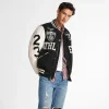 Top Gun "Athletic Division" Wool & Leather Varsity Jacket
