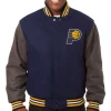 Indiana Pacers Wool Varsity Navy & Grey