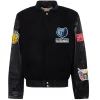 Memphis Grizzlies Jeff Hamilton Wool & Leather Jacket