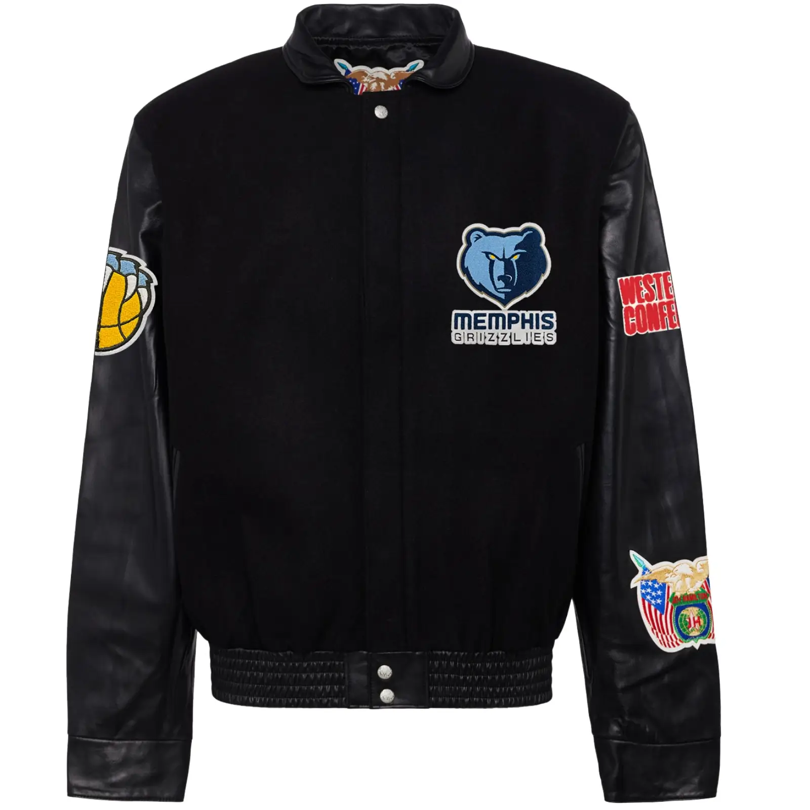 Memphis Grizzlies Jeff Hamilton Wool & Leather Jacket