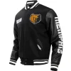 Memphis Grizzlies Wool & Leather Black Varsity Jacket