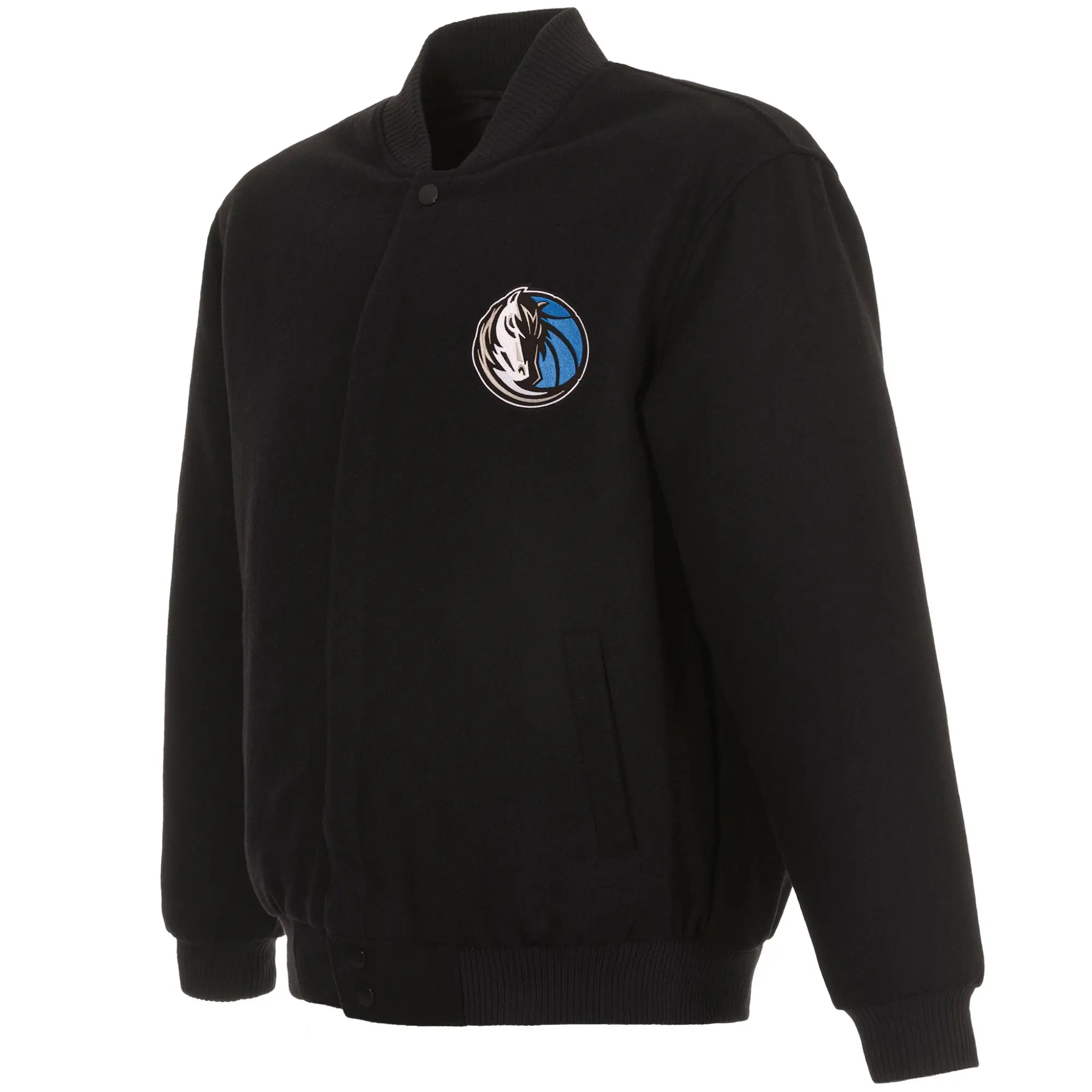 Dallas Mavericks Classic Rib Wool Varsity Jacket