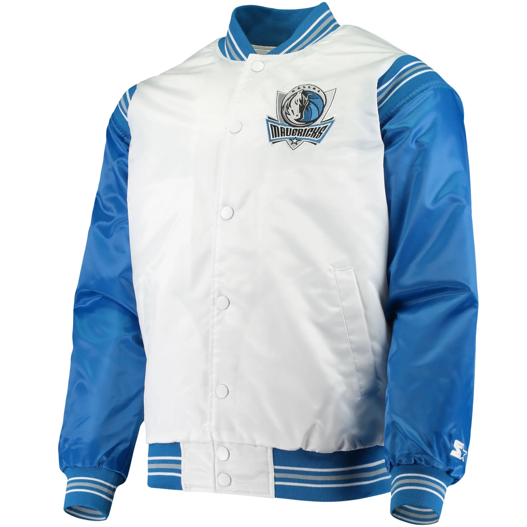 Dallas Mavericks Starter Satin Varsity Jacket